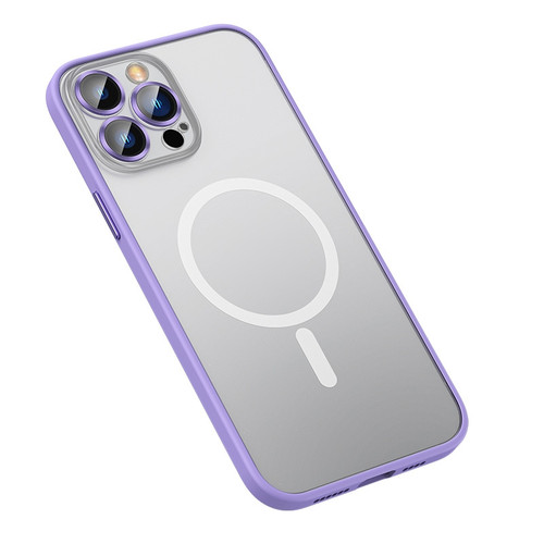 iPhone 13 Pro Max MagSafe Matte Phone Case - Purple