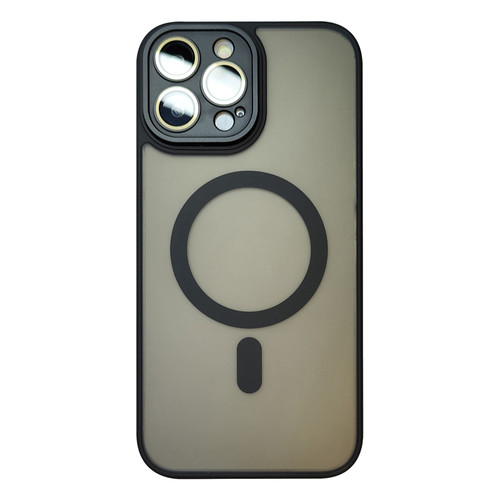 iPhone 13 Pro Skin Feel MagSafe Phone Case with Lens Film - Black