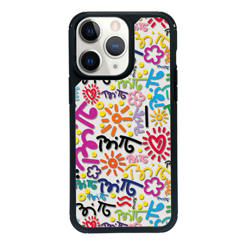 iPhone 12 Pro Max Exclusive Design Style PC Full Coverage Pattern Phone Case - Geometric B