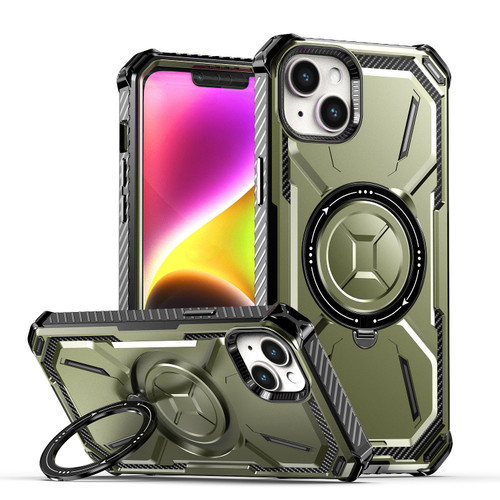 iPhone 12 / 12 Pro Armor Series Holder Phone Case - Army Green