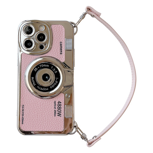 iPhone 12 Camera Style Phone Case - Pink