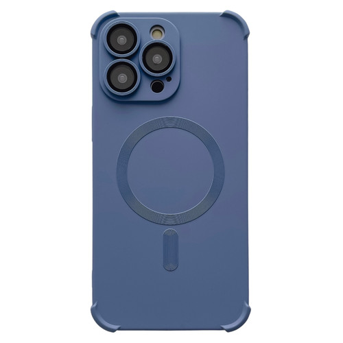 iPhone 12 Pro Four Corner Shockproof Skin Feel MagSafe Magnetic Phone Case - Grey