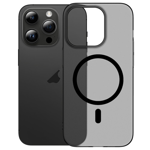 iPhone 12 Pro High Transparency MagSafe Ice Fog Phone Case - Translucent Gray
