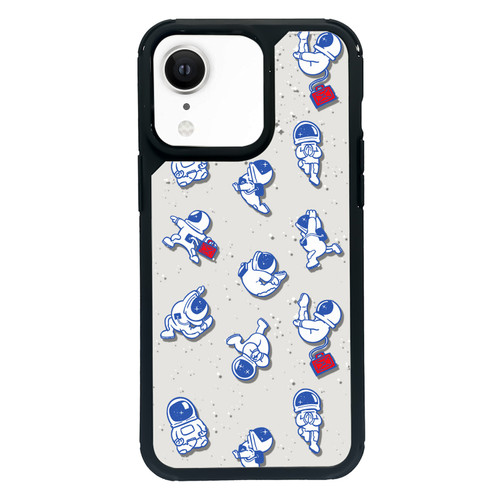 iPhone XR Exclusive Design Style PC Full Coverage Pattern Phone Case - Astronaut C