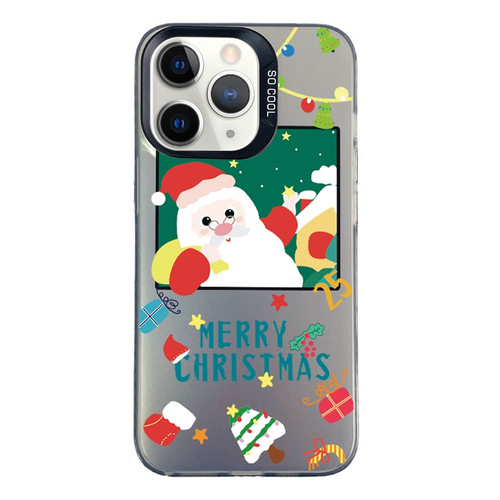 iPhone 11 Pro Christmas Series PC Full Coverage Pattern Phone Case - CK044 Black