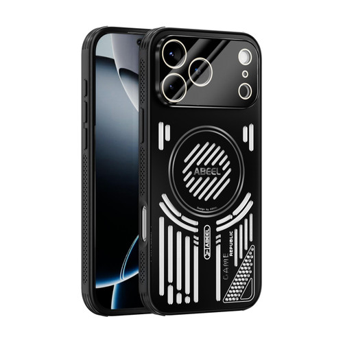iPhone 17 Pro Max ABEEL Ice Fox Series Magsafe Heat Sink Cooling Phone Case - Black