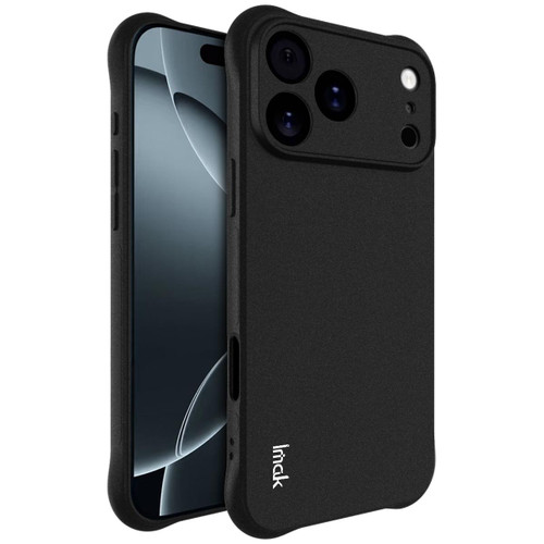 iPhone 17 Pro Max imak Shockproof Airbag TPU Phone Case - Matte Black
