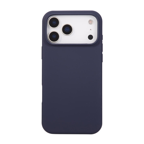 iPhone 17 Pro Max Liquid Silicone Phone Case - Midnight Blue