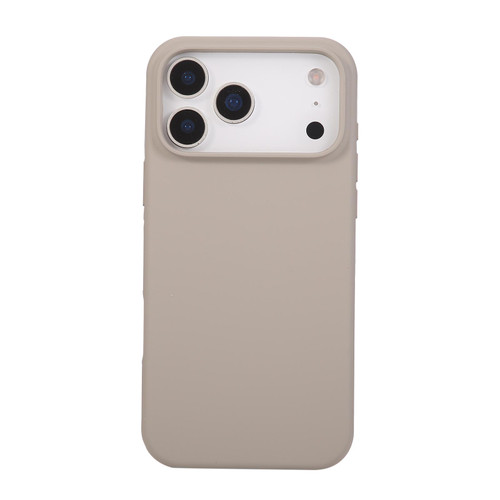 iPhone 17 Pro Max Liquid Silicone Phone Case - Pebble