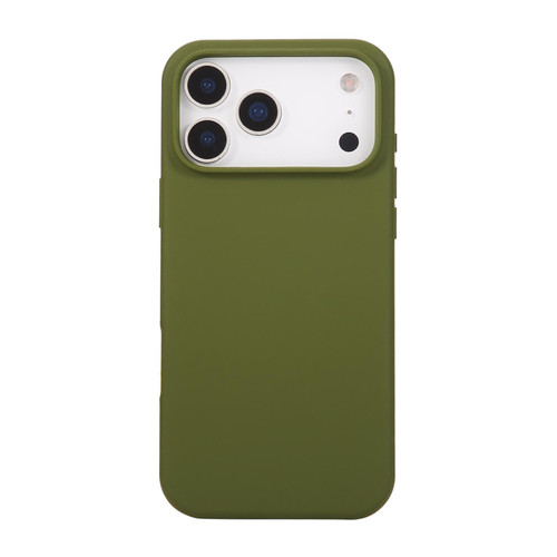 iPhone 17 Pro Max Liquid Silicone Phone Case - Pine Green