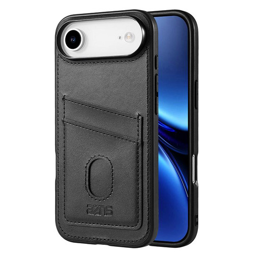 iPhone 17 Air AZNS K1 Series Card Slot Business Phone Case - Black