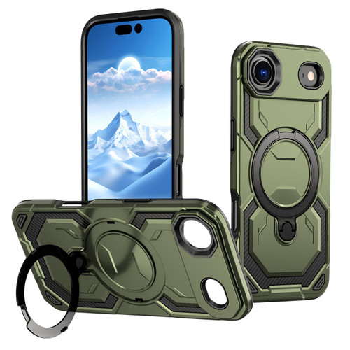 iPhone 17 Air Cooling MagSafe Holder Phone Case - Green