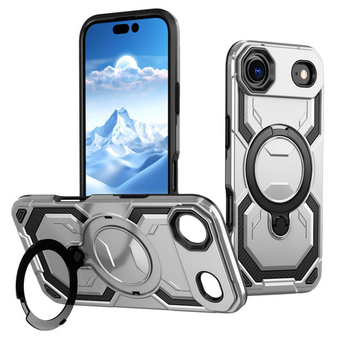 iPhone 17 Air Cooling MagSafe Holder Phone Case - Grey