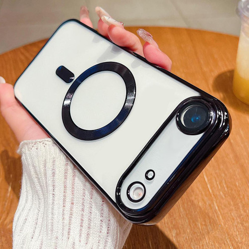 iPhone 17 Air Electroplating MagSafe Phone Case - Black