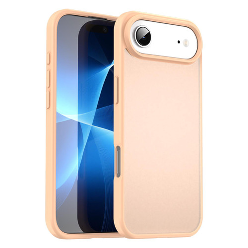 iPhone 17 Air Fanying Series PC Hybrid TPU Translucent Frosted Phone Case - Rouge Powder