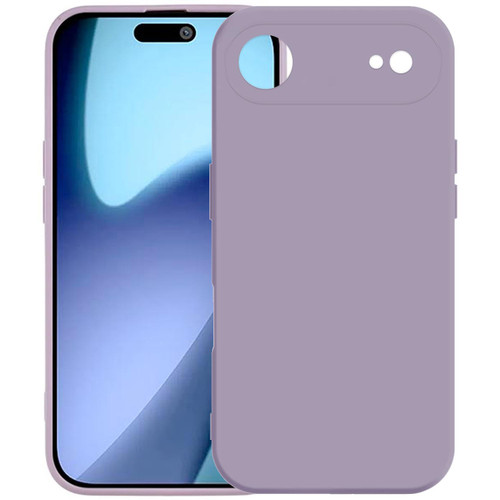 iPhone 17 Air Kalebol Precise Cutouts Solid Color TPU Phone Case - Grass Purple