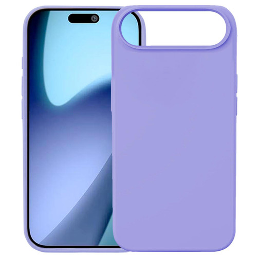 iPhone 17 Air Kalebol Solid Color Simple All-inclusive Liquid Silicone Phone Case - Purple
