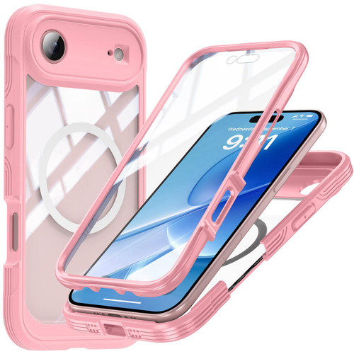 iPhone 17 Air Life Waterproof MagSafe Magnetic Rugged Phone Case - Pink