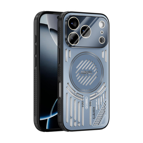 iPhone 17 Pro ABEEL Ice Fox Series Magsafe Heat Sink Cooling Phone Case - Blue