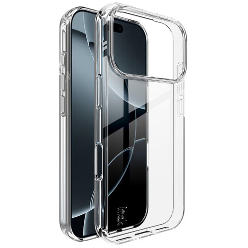 iPhone 17 Pro imak UX-10 Series Transparent Shockproof TPU Phone Case - Transparent