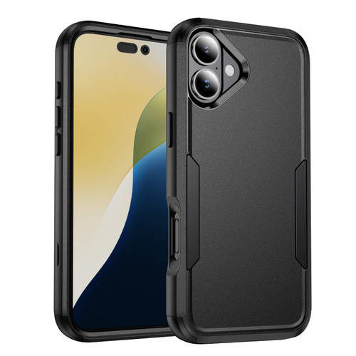iPhone 17 Commuter Shockproof TPU + PC Phone Case - Black iPhone 17 Commuter Shockproof TPU + PC Phone Case - Black