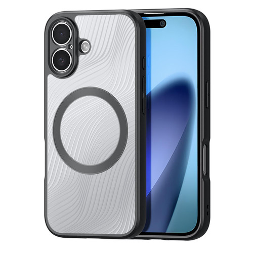 iPhone 17 DUX DUCIS Aimo Mag Series TPU + PC MagSafe Frosted Feel Phone Case - Black