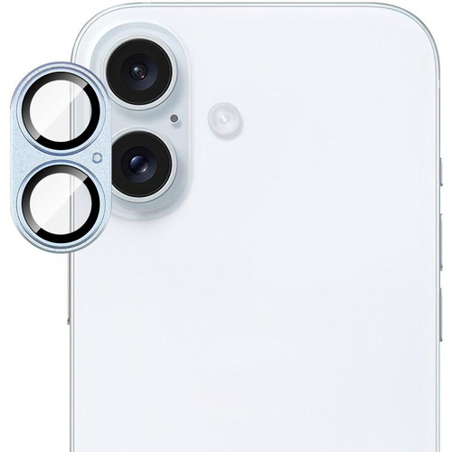 iPhone 17 IMAK Metal Armor Premium Camera Protector Film - Light Blue iPhone 17 IMAK Metal Armor Premium Camera Protector Film - Light Blue