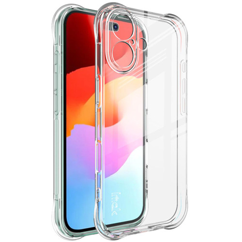 iPhone 17 imak Shockproof Airbag TPU Phone Case - Transparent