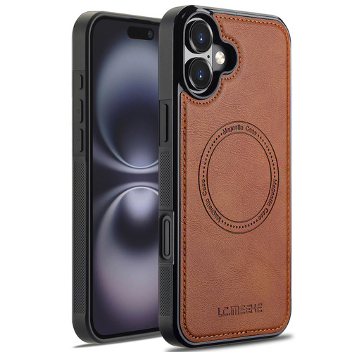 iPhone 17 LC.IMEEKE Magsafe Phone Case - Brown
