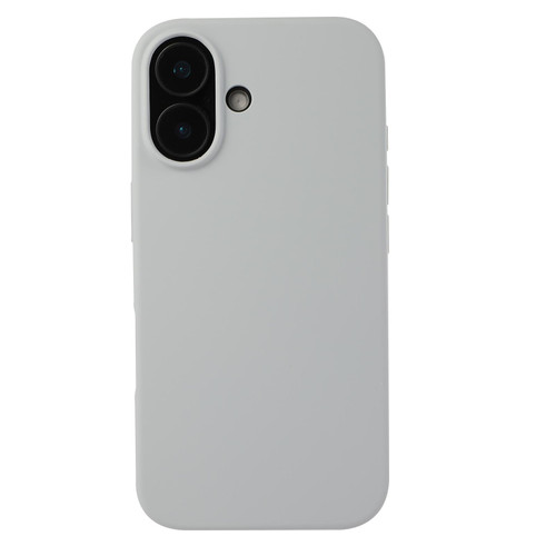 iPhone 17 Liquid Silicone Phone Case - Blue Grey
