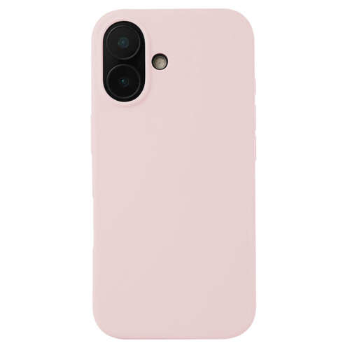 iPhone 17 Liquid Silicone Phone Case - Grey Pink iPhone 17 Liquid Silicone Phone Case - Grey Pink