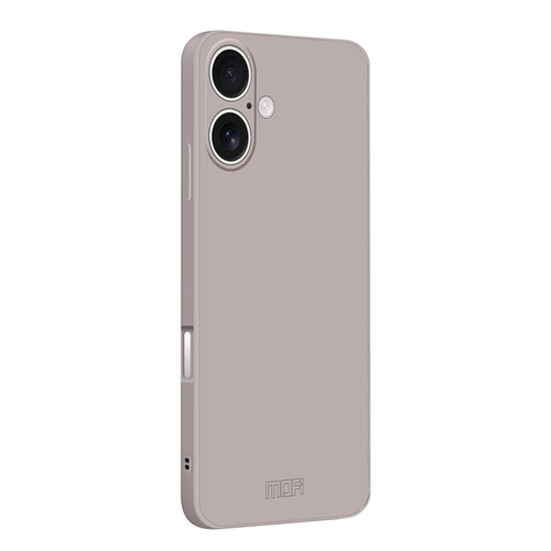 iPhone 17 MOFI Caring Soft Shell Liquid Silicone Skin Feel Phone Case - Titanium Gray iPhone 17 MOFI Caring Soft Shell Liquid Silicone Skin Feel Phone Case - Titanium Gray