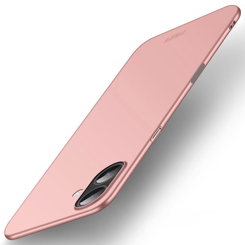 iPhone 17 MOFI Frosted PC Ultra-thin Hard Phone Case - Rose Gold iPhone 17 MOFI Frosted PC Ultra-thin Hard Phone Case - Rose Gold