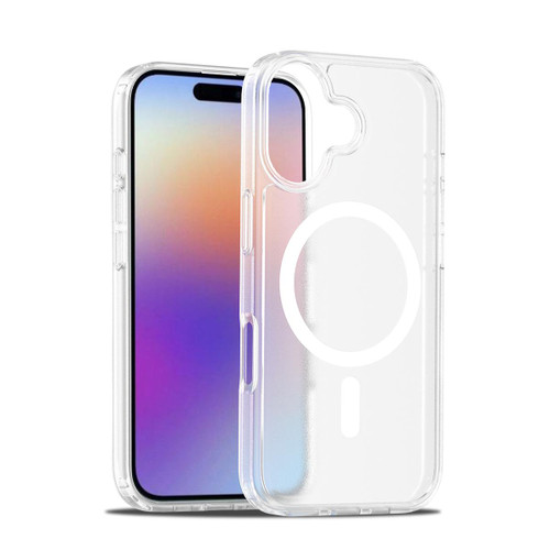 iPhone 17 Skin Feel TPU Hybrid PC MagSafe Phone Case - Transparent