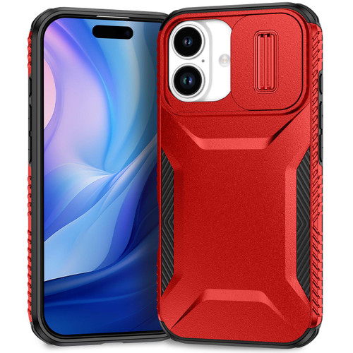 iPhone 17 Sliding Camshield Phone Case - Red