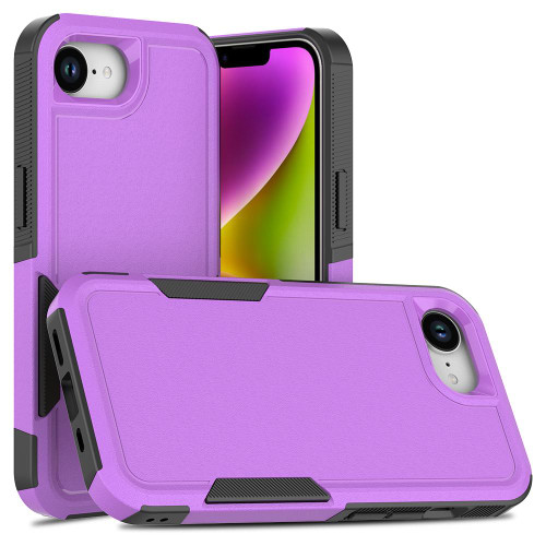iPhone 16e / 17e 2 in 1 PC + TPU Phone Case - Purple