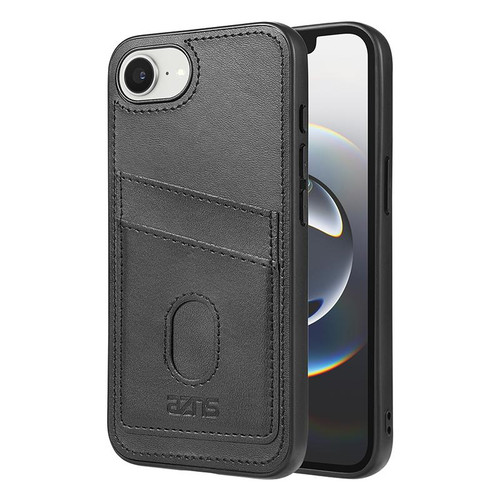 iPhone 16e / 17e AZNS K1 Series Card Slot Business Phone Case - Black