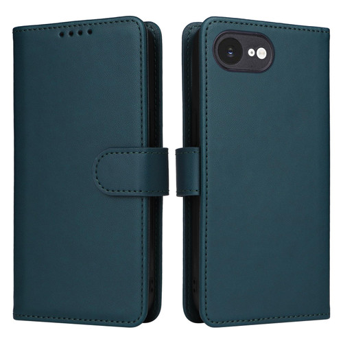 iPhone 16e / 17e BETOPNICE BN-005 2 in 1 Detachable Imitate Genuine Leather Phone Case - Blue