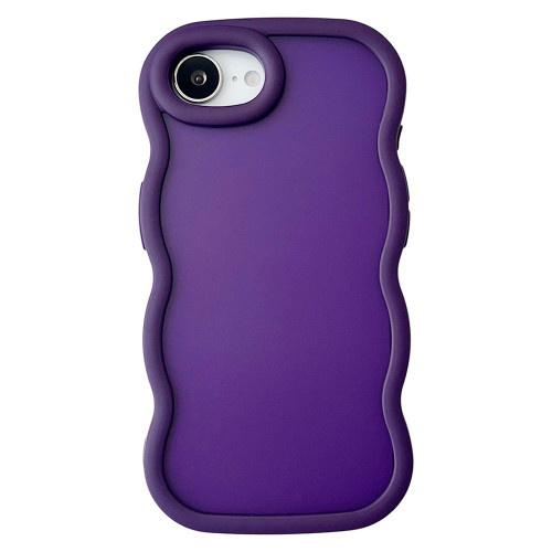 iPhone 16e / 17e Big Wave Skin Feel Phone Case - Purple