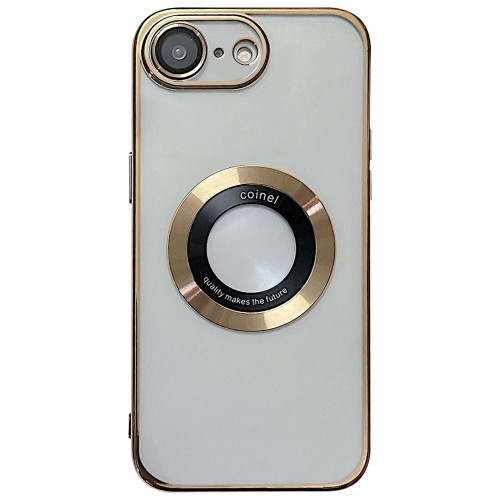 iPhone 16e / 17e Electroplating Magsafe TPU Phone Case - Gold