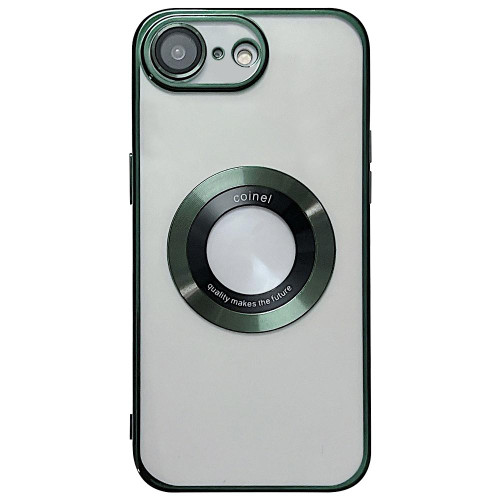 iPhone 16e / 17e Electroplating Magsafe TPU Phone Case - Green