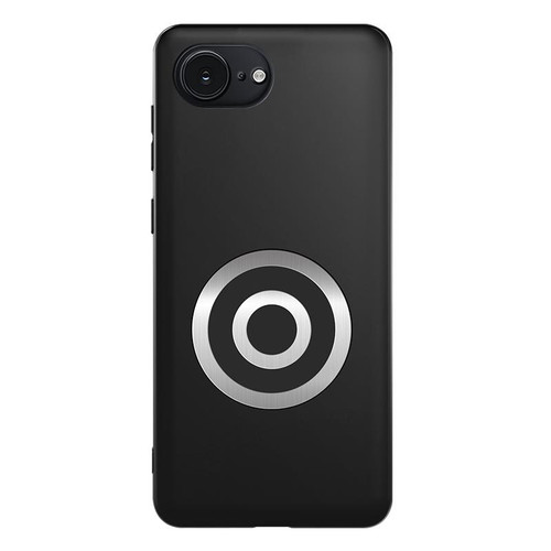 iPhone 16e / 17e Graphene Brass Thermal Grease Cooling Frosted Magnetic Phone Case - Black