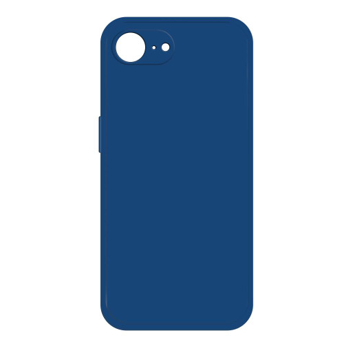 iPhone 16e / 17e Imitation Liquid Silicone Phone Case - Blue