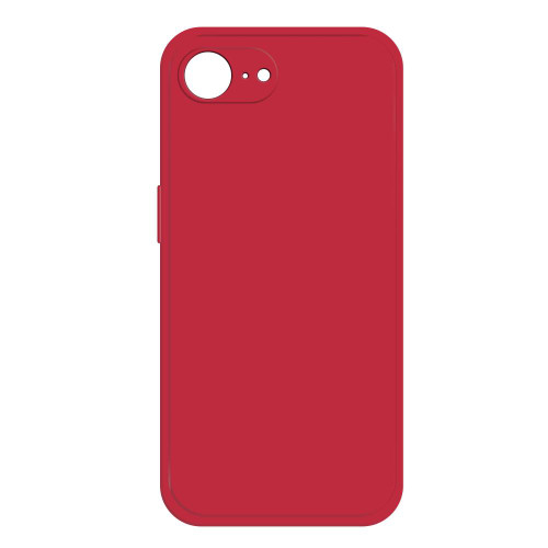 iPhone 16e / 17e Imitation Liquid Silicone Phone Case - Red