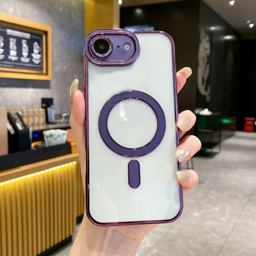 iPhone 16e / 17e Imitation Original Magsafe TPU Phone Case - Purple