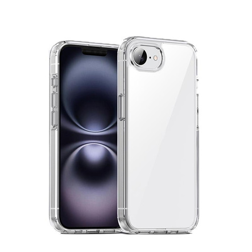 iPhone 16e / 17e iPAKY Aurora Series Shockproof PC + TPU Protective Phone Case - Transparent