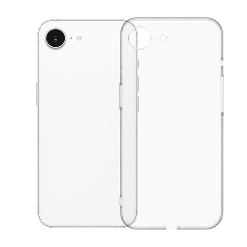 iPhone 16e / 17e Kalebol 1.5mm Thickened Rounded Corner Transparency TPU Phone Case