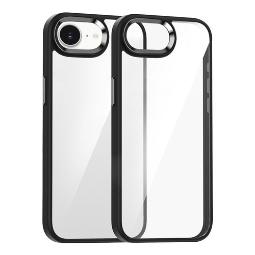 iPhone 16e / 17e Kalebol Gold Shield PC Hybrid TPU Phone Case - Black