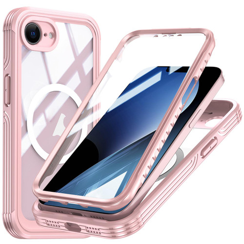 iPhone 16e / 17e RedPepper Tempered Glass MagSafe Phone Case - Pink