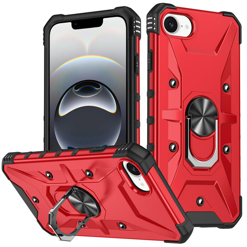 iPhone 16e / 17e Ring Holder Phone Case - Red